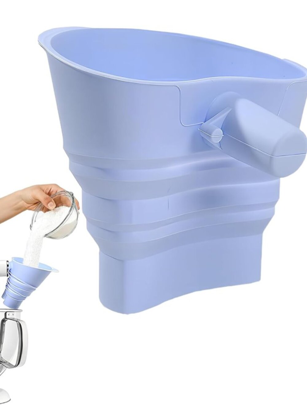 Flour Funnel Attachment for KitchenAid Mixer